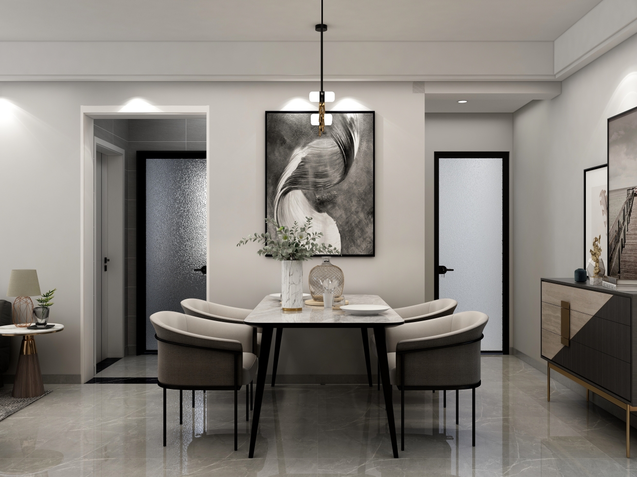 信合春天里 140平 現(xiàn)代簡約風格 20萬